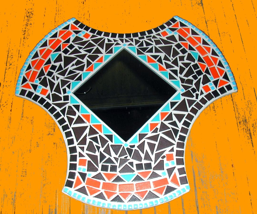 DIY Coffret Miroir " IROISE " Kit de décoration mosaïque