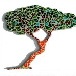 DIY Coffret création mosaïque "PIN PARASOL"