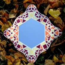 DIY KIT Mosaïque " Reflets d'automne"